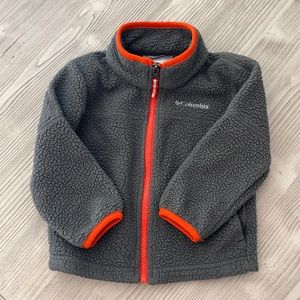 2T Columbia fleece zip up jacket